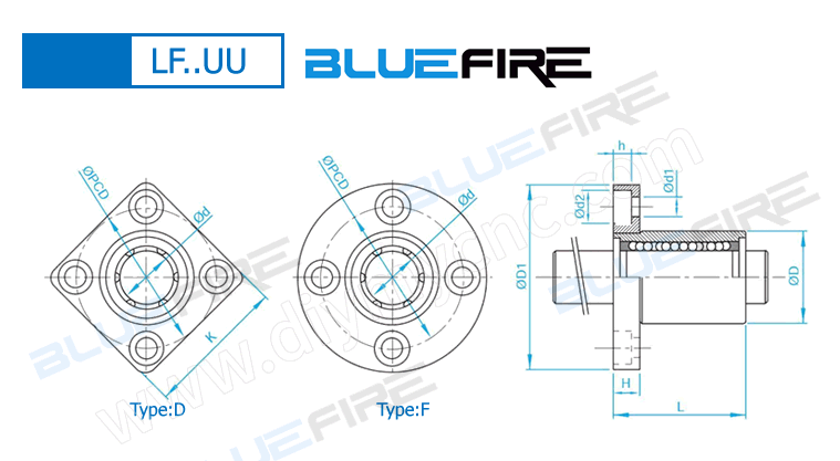 BLUEFIRE LF-D LF-F  Series