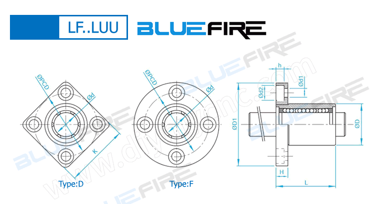 BLUEFIRE LF-D LF-F Series